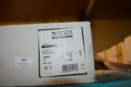 *~125 Sozzi 31171 Half Moon Wall Lights