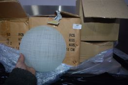 *Pallet of ~1700 Frosted Glass Shades