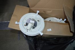 *~33 Circular Light Fittings (no glass)