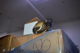 *Four Boxes of 36 60w Eyeball Downlights (antique