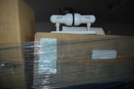 *~108 EMCQB10 Twin Light Fittings