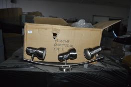 *Nine Boxes of 6 KP/SPOT 763SC Satin Chrome Ceilin