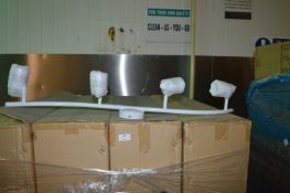 *~85 Four-Way GU10 Swirl Ceiling Lights