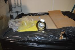 *~413 Polished Brass E27 Downlights