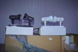 *Sixteen Boxes of Bowman White and Chrome Twin Spo