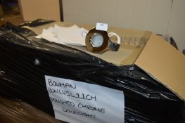 *Twenty-One Boxes of 50 Polished Chrome Downlights
