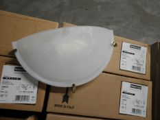 *10 Kreadesign Half Round Wall Lights (white) Model: 31171