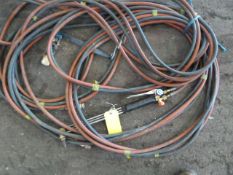 *Length of Oxygen and Fuel Burning Cutting Gear, B