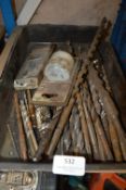 *Tray of Assorted Drill Bits