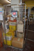 Quantity of Collectible Oil Drums by JCB, Fina, etc.
