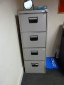 *Four Drawer Foolscap Filing Cabinet