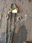 *2 ton Two Leg Chain Sling with G-Hooks and Adjust