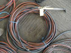 *Length of Oxygen and Fuel Burning Cutting Gear, B