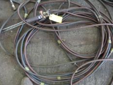 *Length of Oxygen and Fuel Burning Cutting Gear, B