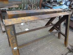 *Pair of A-Frame Trestles ~1.5m long x 900mm tall