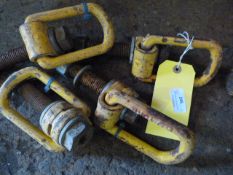 *Four M24 4 ton Linked Eye Bolts