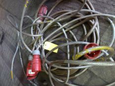 *Two 415v 32a Extension Leads