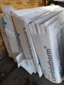 4 Packs of Lambdatherm Expanded Polystyrene 240x113x1.5cm (some damage)