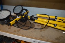 *110v Double Headed Tripod Work Light