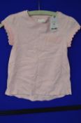 Next Girls Pink T-Shirt Size: 5 Years