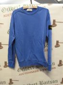 Stone Island Blue Sweatshirt Size: L