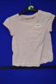 Next Girls Pink T-Shirt Size: 7 Years