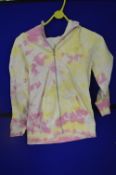Next Girls Tie-dyed Zip Hoodie Size: 12 Years