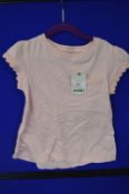 Next Girls Pink T-Shirt Size: 6 Years