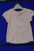 Next Girls Pink T-Shirt Size: 6 Years