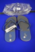 Ralph Lauren Polo Gent's Flip Flips Size: 10