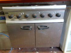 Lincat Six Ring Electric Hob over Oven