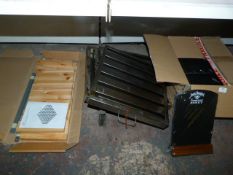 *Wine Rack, Jack Daniels Chalkboards, and Three Extractor Baffles