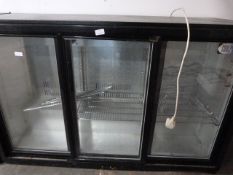 Prodis Three Door Undercounter Display Chiller (not working)