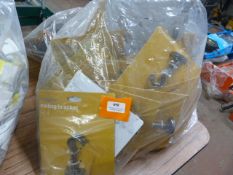 *Large Quantity of Kimlos Ceiling Brackets for Curtain Rails