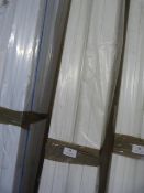 *16 Lengths of 38 x 25mm White Plastic Mini Trunking