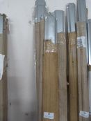 *6 Packs of Tower Steel Cable Channeling 37mm x 20mm