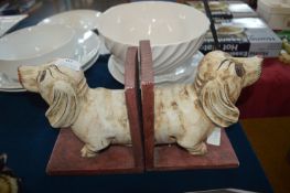 Pair of Dog Bookends