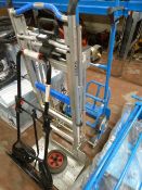 *3 Sack Barrows (1 Stair Climber, 1 Long Extending - No Wheels, 1 Compact Folding)