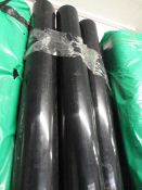 *12x 2.5m Lengths of Black Plastic Downpipe