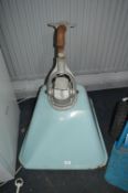 Large Blue Enamel Street Lamp