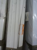 *16 Lengths of 38 x 25mm White Plastic Mini Trunking