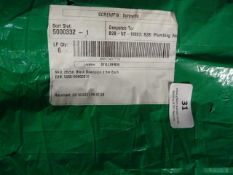 *12x 2.5m Lengths of Black Plastic Downpipe