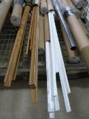 *12x 2.5m Lengths of Plastic Downpipe - Colours May Vary