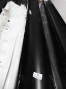 *12x 3m Lengths of RG3 Black Plastic Guttering