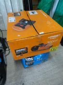 *Landroid Unmanned Lawnmower and a Mac Allister 32