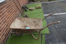 Metal Wheelbarrow