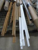 *12x 2.5m Lengths of Plastic Downpipe - Colours May Vary