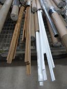 *12x 2.5m Lengths of Plastic Downpipe - Colours May Vary