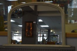 Distressed Effect Overmantel Mirror