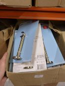 *Box Containing Curtain Pole Brackets